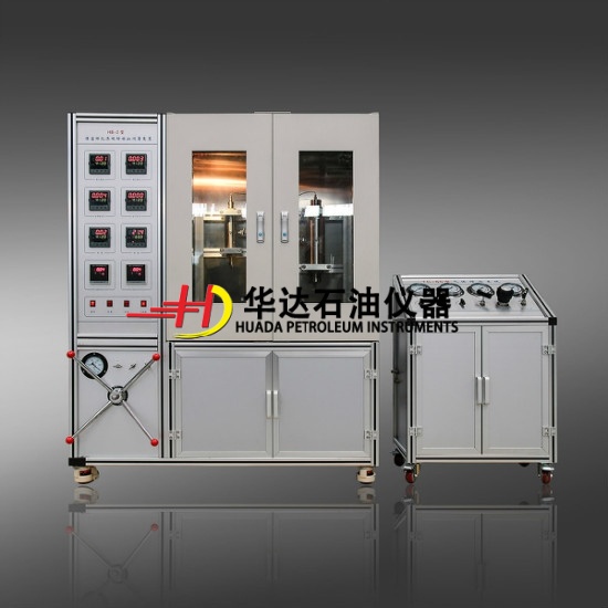 煤岩样孔渗吸附模拟测试装置