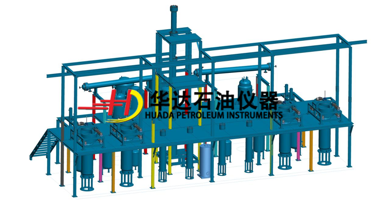 200Lx4+精馏柱超临界萃取设备